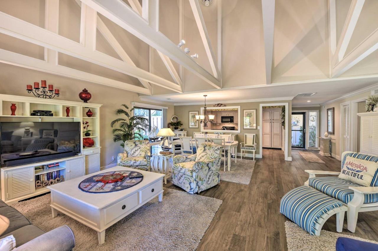 Palmetto Dunes Villa With Deck And Lagoon Views! Pulau Hilton Head Luaran gambar