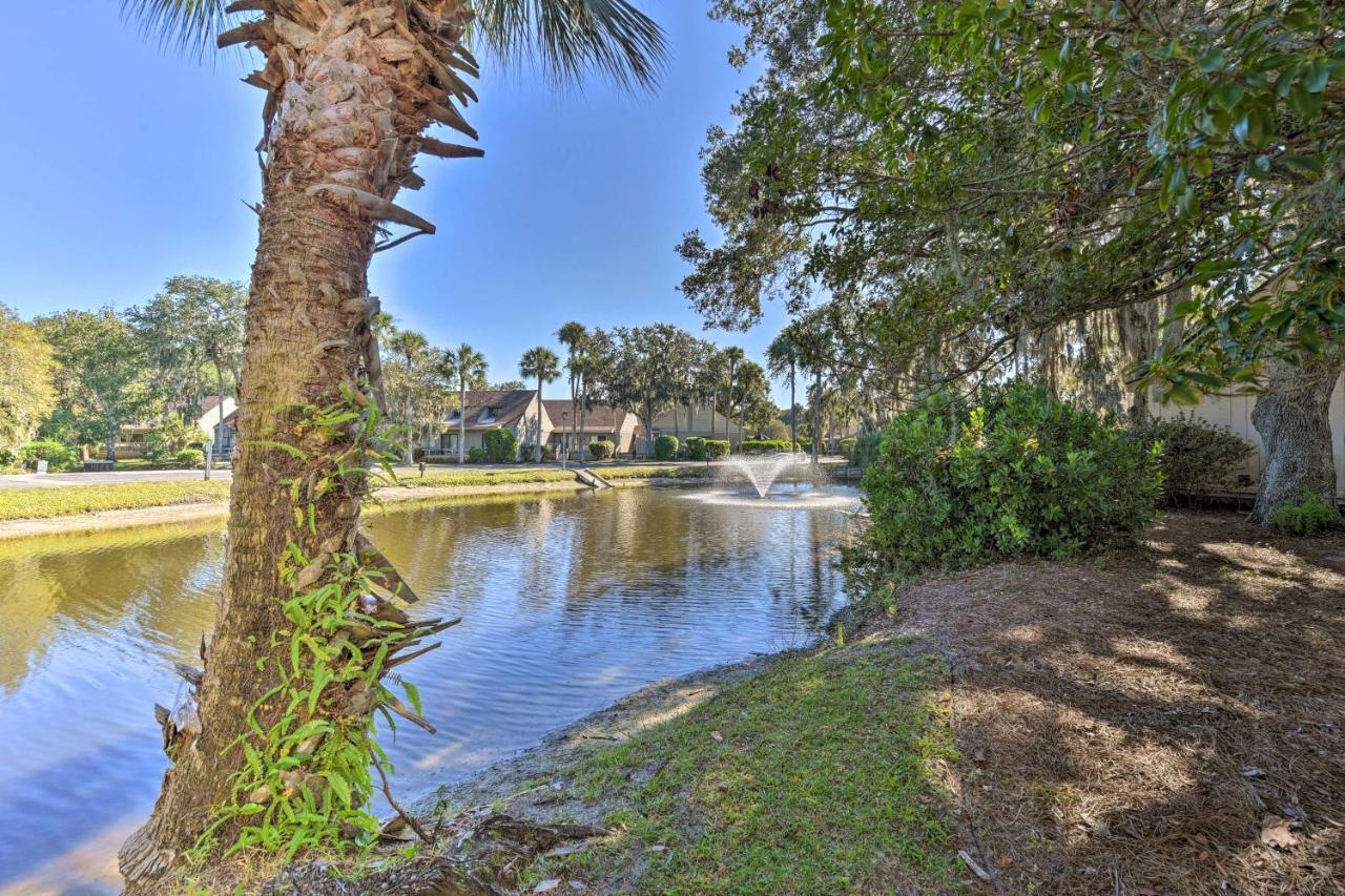 Palmetto Dunes Villa With Deck And Lagoon Views! Pulau Hilton Head Luaran gambar
